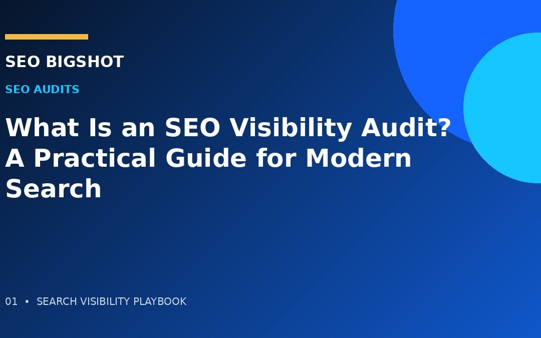 SEO Visibility Audit